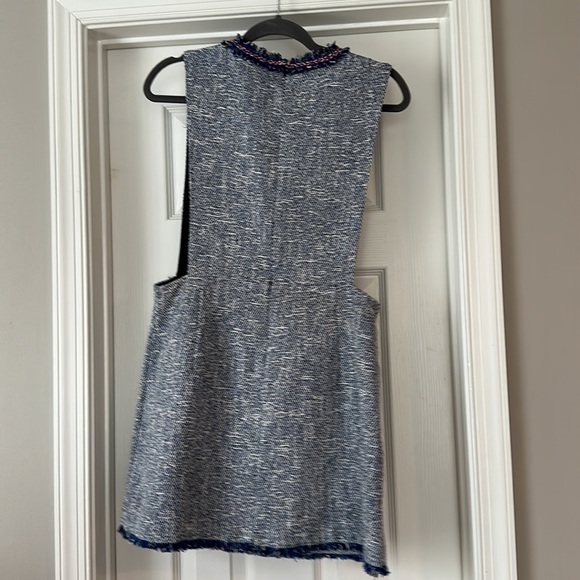 Zara blue tweed mini dress - Picture 8 of 15